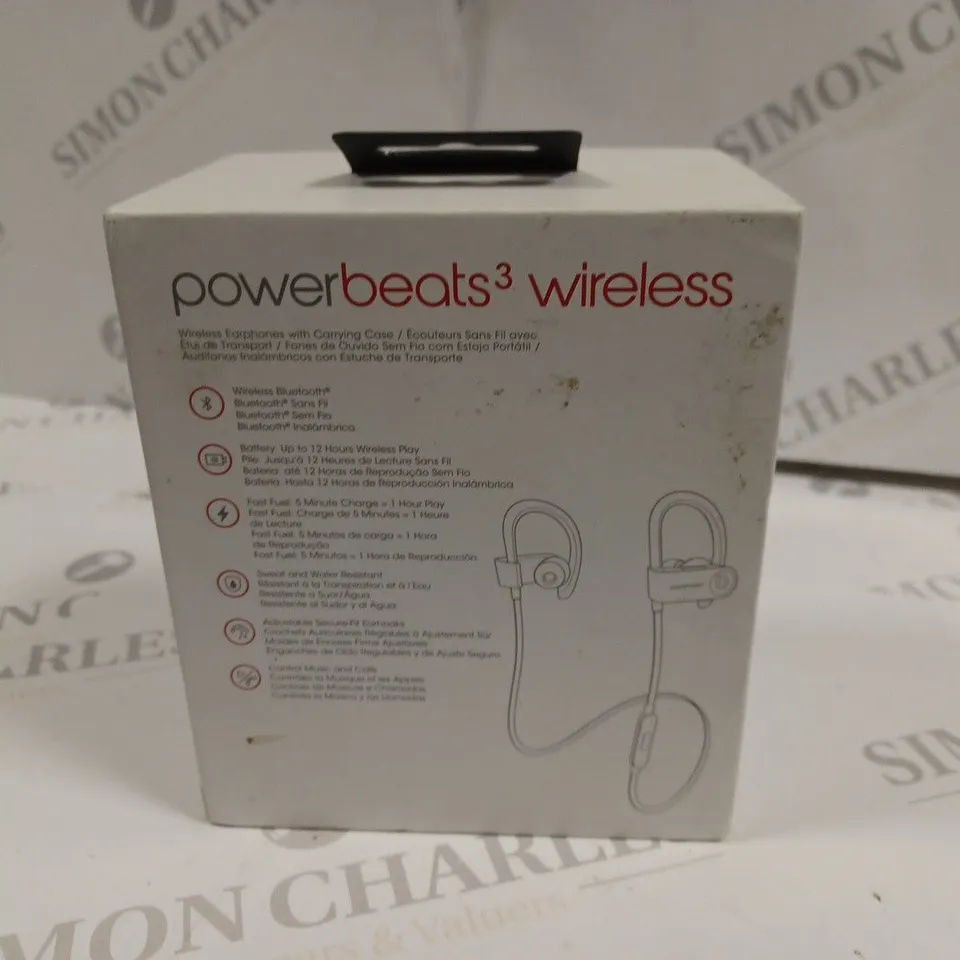 BOXED POWERBEATS 3 WIRELESS EARPHONES