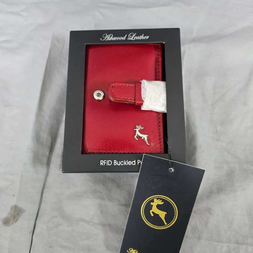 ASHWOOD STELLA BOXED RFID LEATHER PURSE