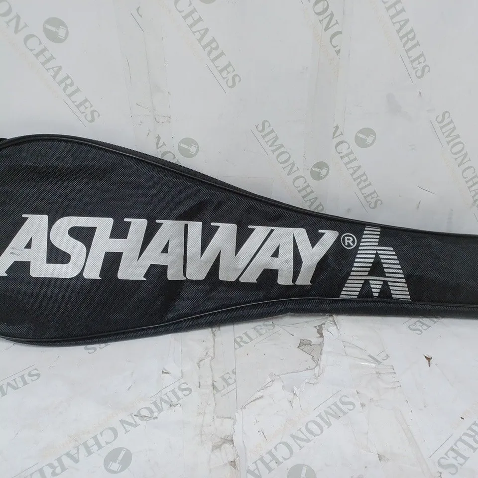 BAGGED ASHWAY BADMINTON RACKET 