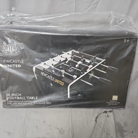 BOXED NEWCASTLE UNITED 20" FOOTBALL TABLE 