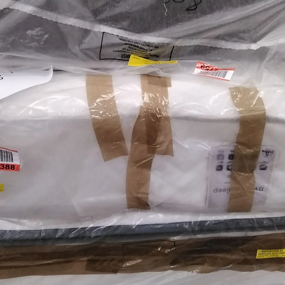 QUALITY BAGGED POCKET SPRUNG LATEX 800 SINGLE 3FT MATTRESS