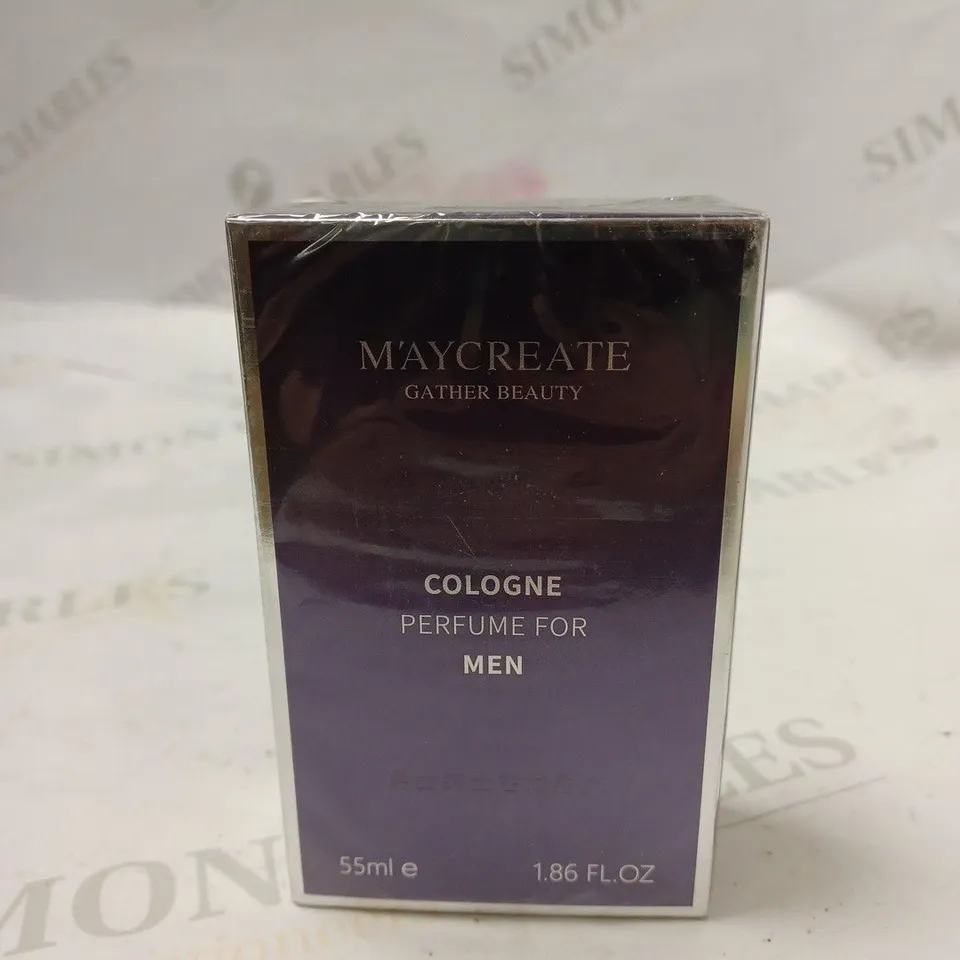 BOXED AND SEALED MAYCREATE GATHER BEAUTY COLOGNE PERFUME FOR MEN 55ML