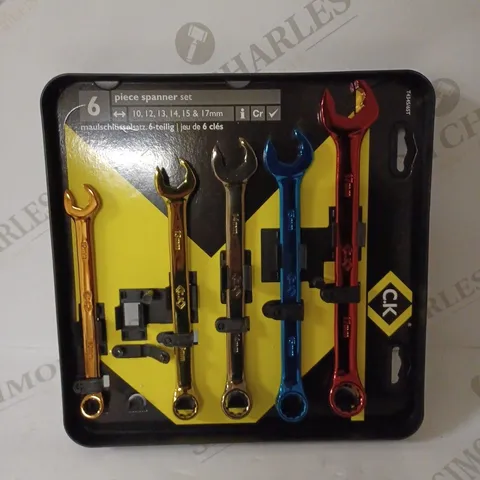 C.K T4345/6ST SPEED COMBINATION SPANNER SET