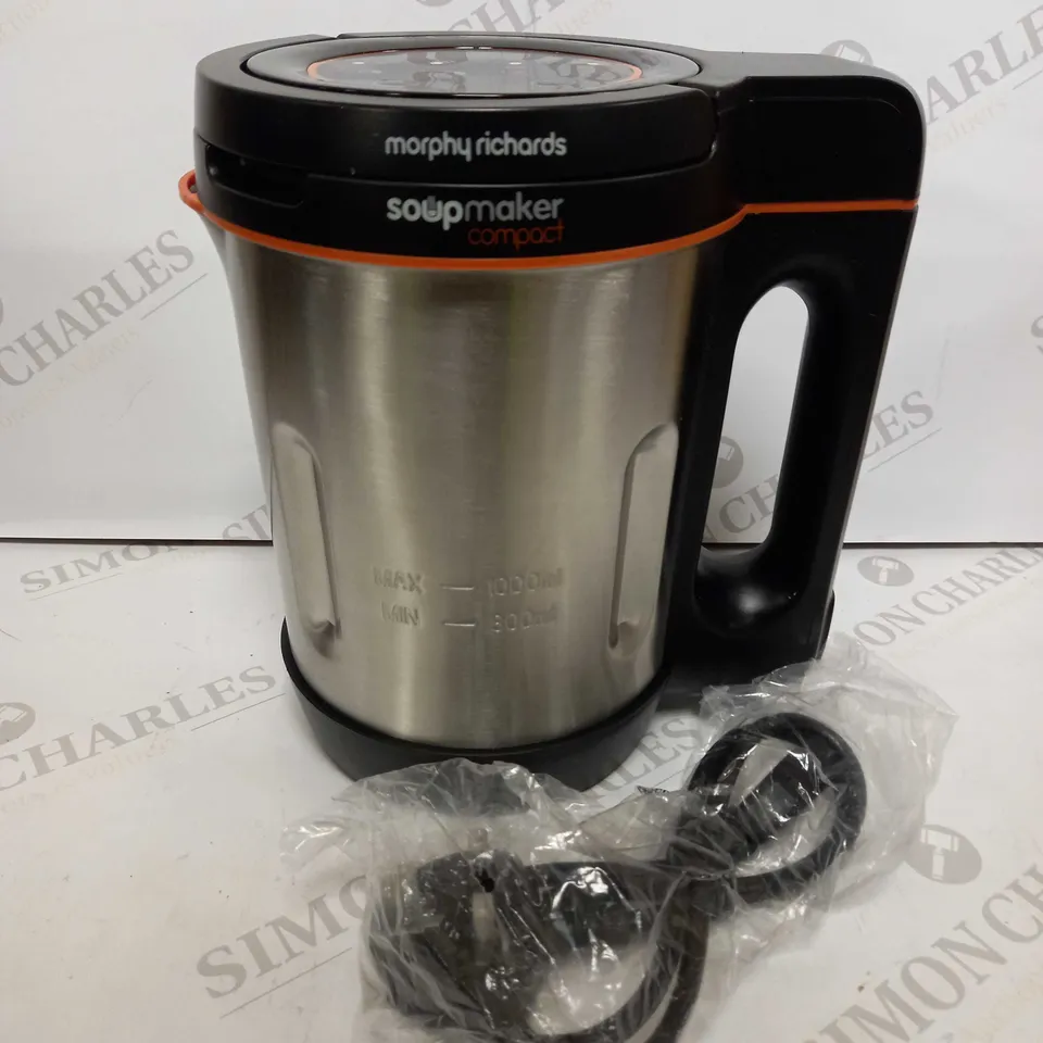 MORPHY RICHARDS COMPACT SOUP MAKER 