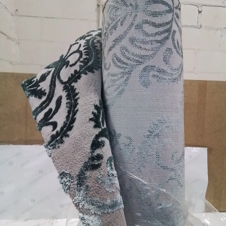 BRAND NEW PACO HOME GREY-BLUE THERRESA RUG - 200CM X 290CM