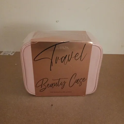 SEALED JUSRON TRAVEL MAKEUP CASE WITH LED MIRROR