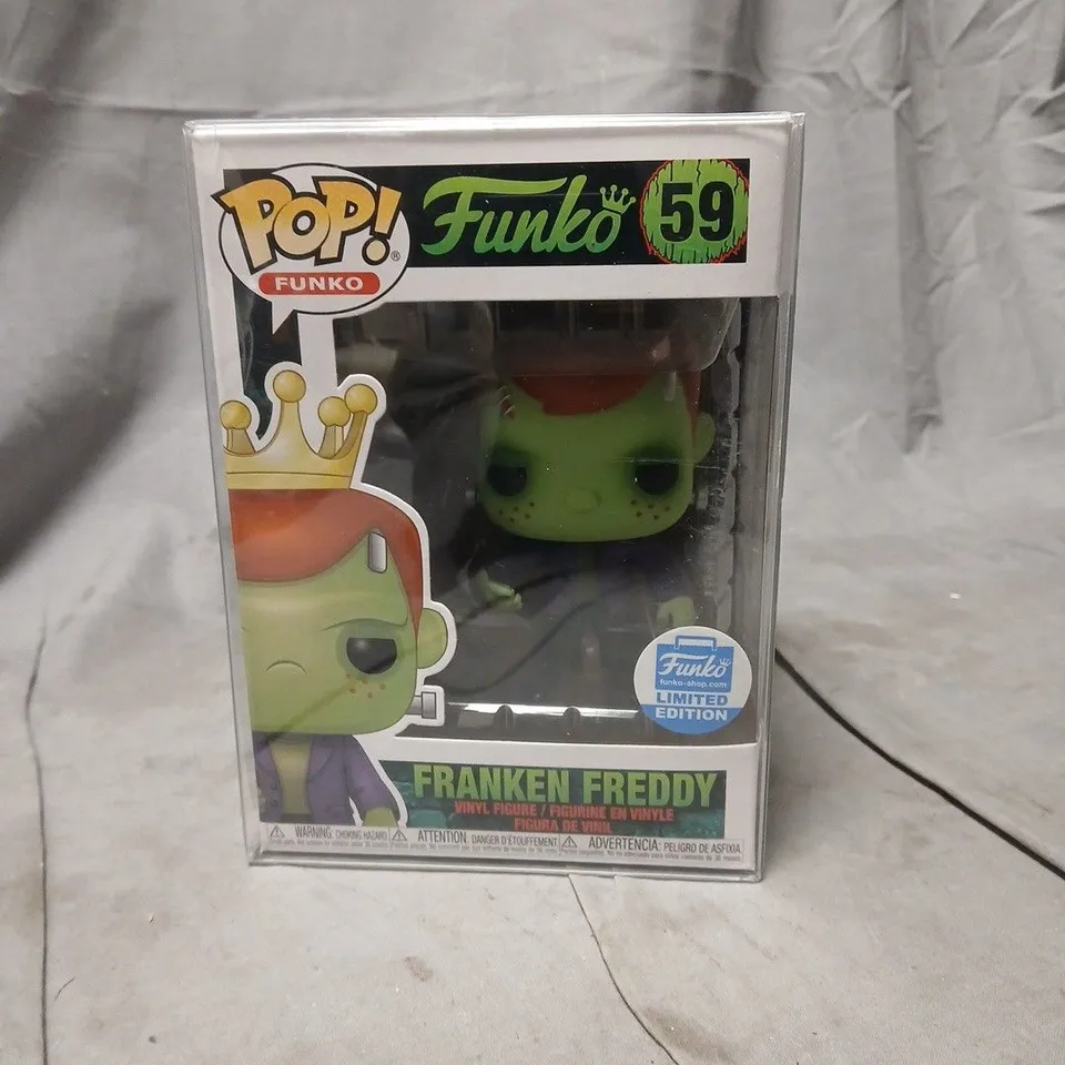 FUNKO POP! FRANKEN FREDDY – LIMITED EDITION VINYL FIGURE