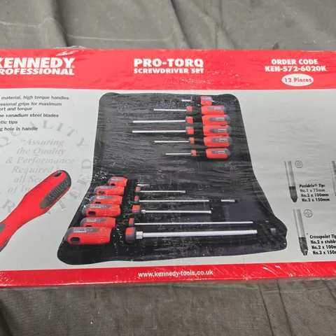 12PC KENNEDY PROFESSIONAL SCREW DRIVER SET