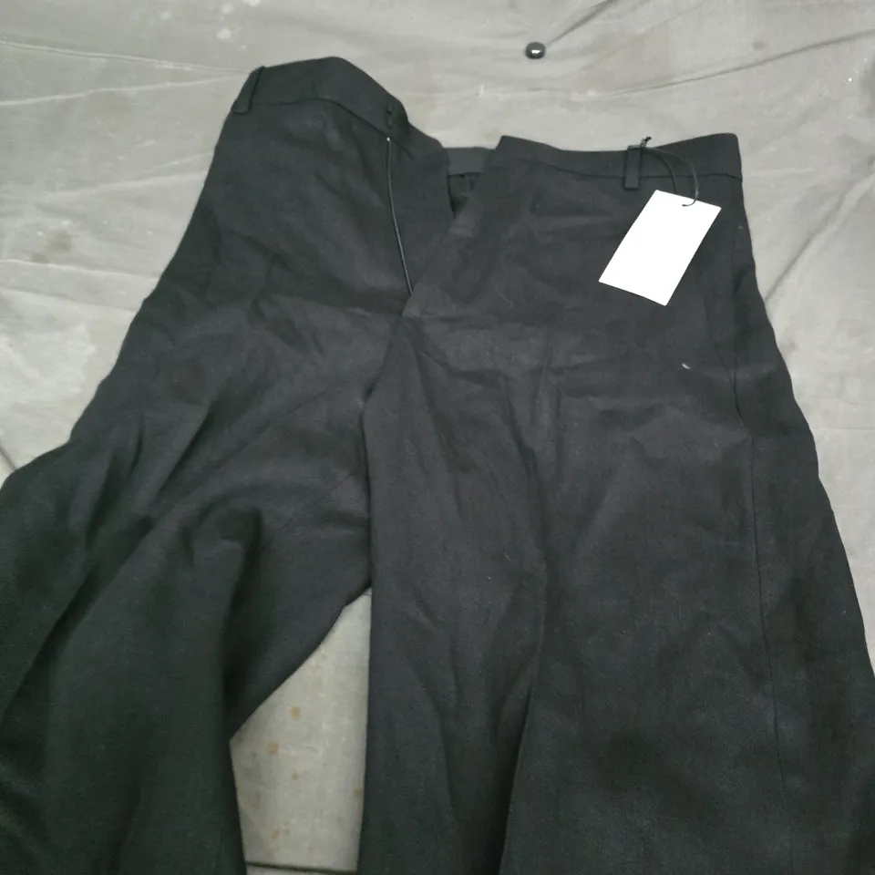 ZARA WOMENS TROUSERS IN BLACK - L