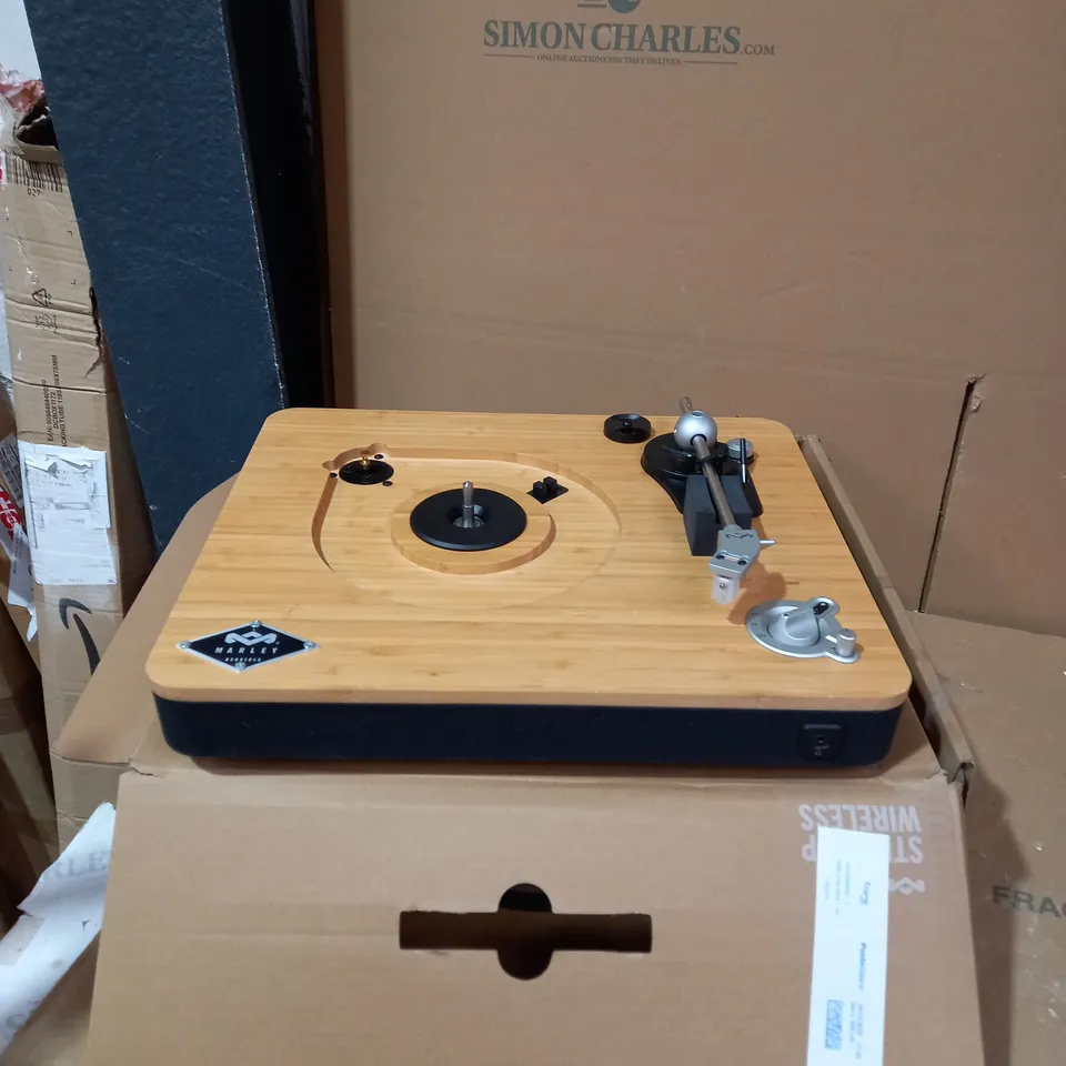 BOXED MARLEY STIR IT UP WIRELESS TURNTABLE