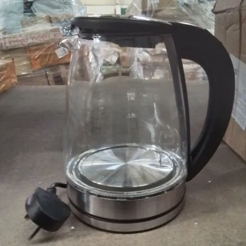 BOXED GLASS KETTLE 