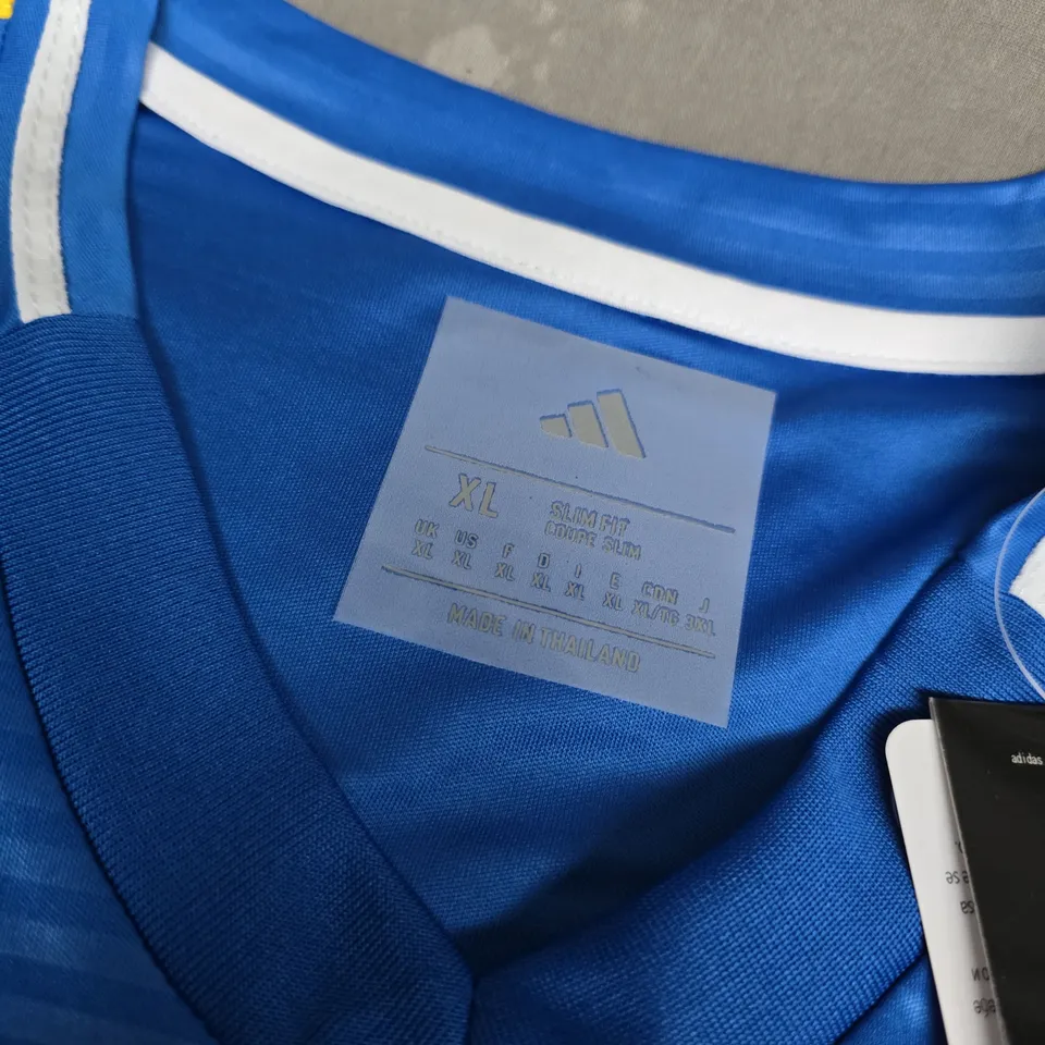 ADIDAS LEEDS JERSEY IN BLUE (#10 - PIROE) - UK XL