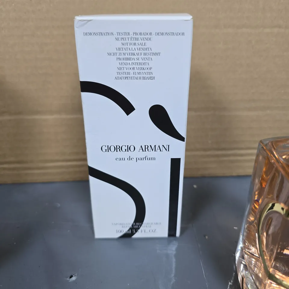 GIORGIO ARMANI SI EAU DE PARFUM 100 ML – BOXED