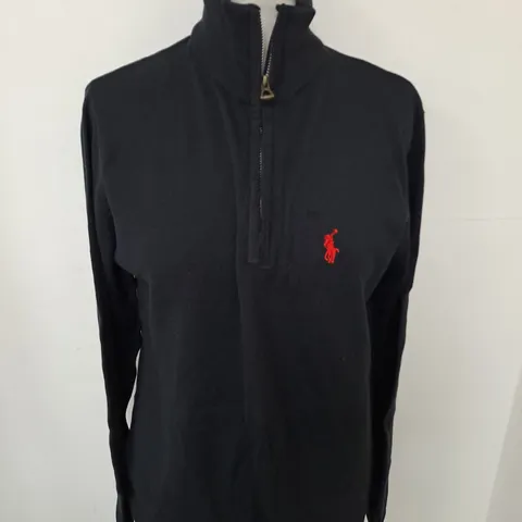 POLO RALPH LAUREN 1/4 ZIP TOP - M