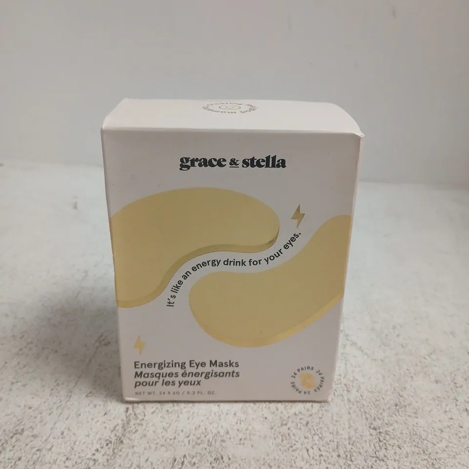 GRACE & STELLA ENERGIZING EYE MASKS – BOXED AND SEALED (24X6G)
