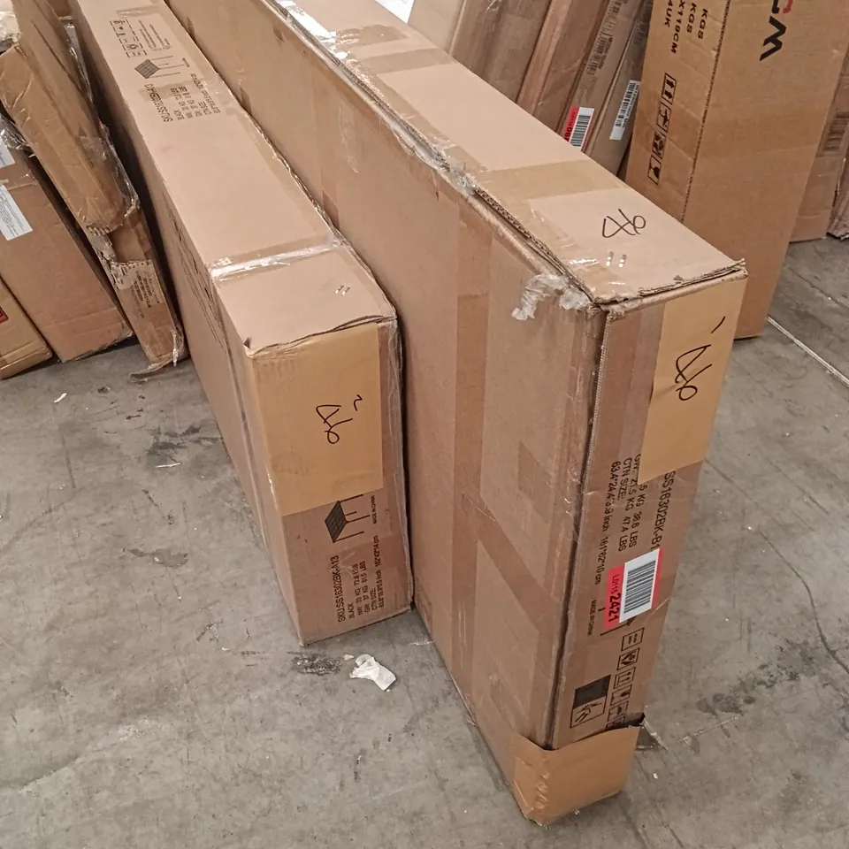 BOXED PATIO GAZEBO - BLACK (2 BOXES)