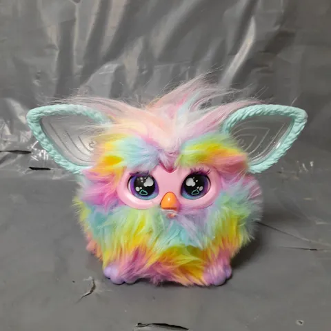 TIE DYE PURPLE FURBY TOY