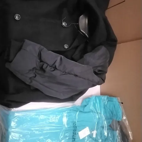 A PALLET CONTAINING APPROXIMATELY 110 BRAND NEW DESIGNER WOMEN'S CLOTHES WHICH INCLUDE; JOANNA HOPE DRESSES, VARIOUS DIFFERENT STYLE JD WILLIAMS COATS ETC