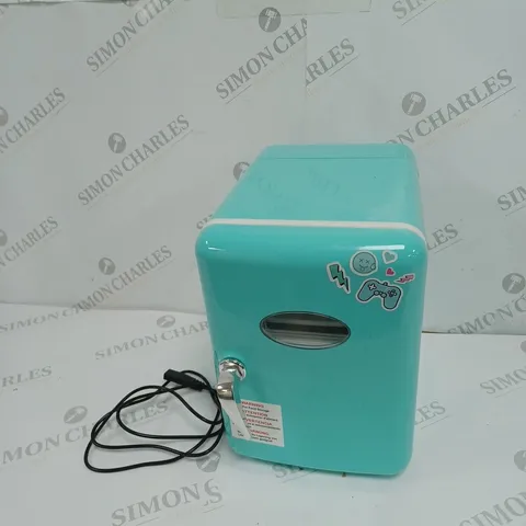 BOXED SO CHILL MINI FRIDGE IN TEAL