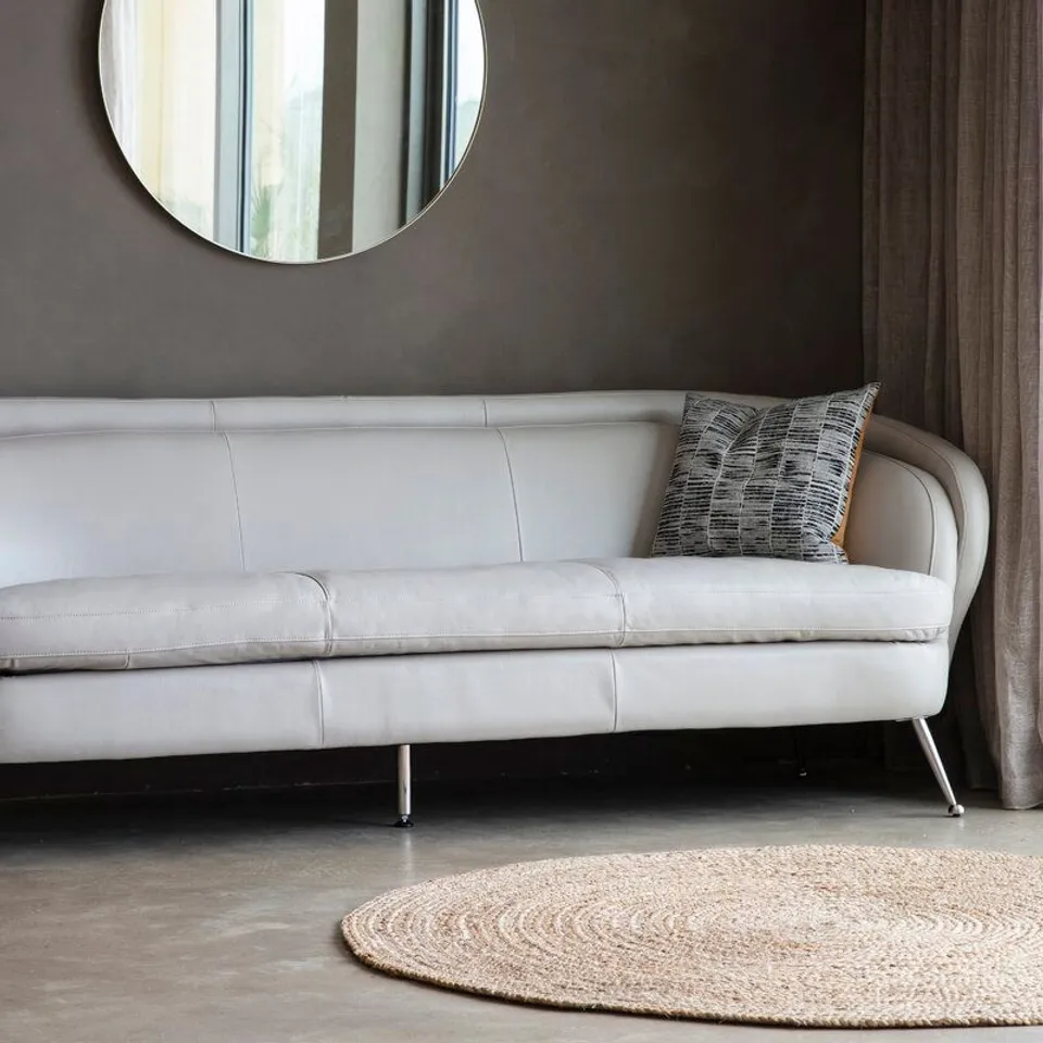 HORACIA 3 SEATER SOFA - GREY