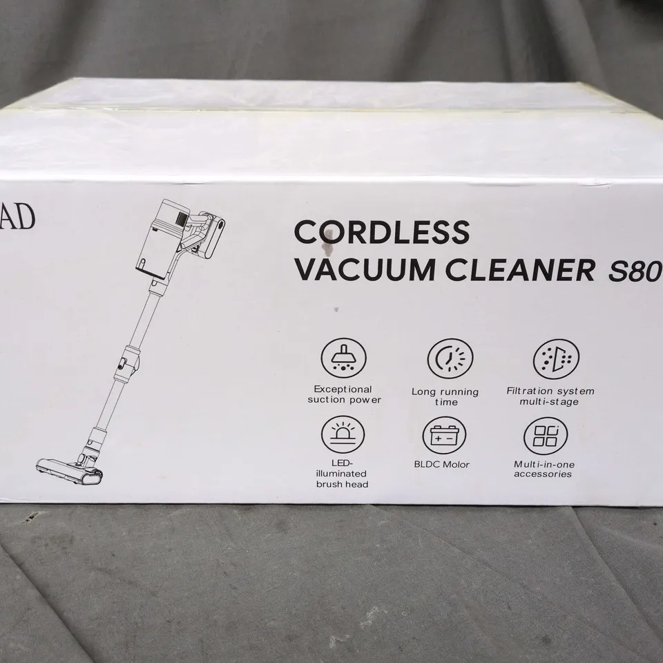 SEALED SIXPAD CORDLESS VACUUM CLEANER S80 – BOXED
