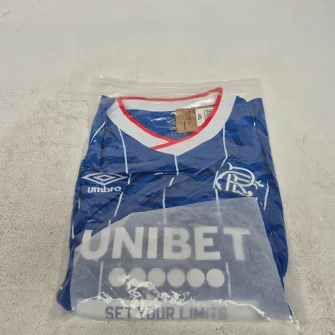 RANGERS FC MENS 2026/27 HOME SHIRT  SIZE 4 XL 