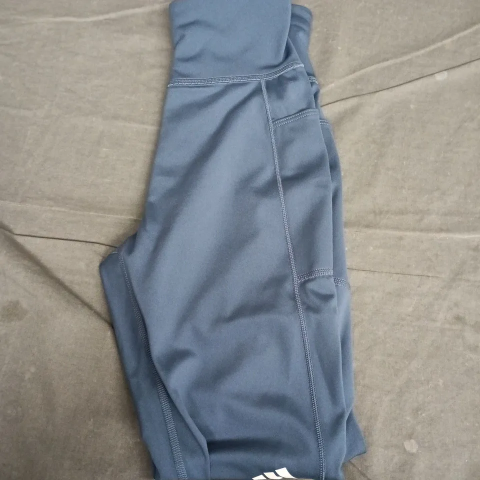 ADIDAS RUNNING AEROREADY LEGGINGS – NAVY, WOMEN'S UK XS