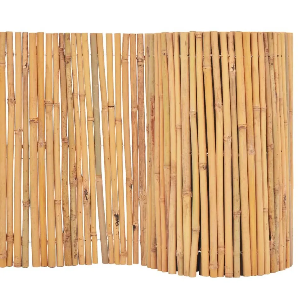 BOXED WILLEY 50cm H X 500cm W BROWN BAMBOO YARD/PRIVACY FENCE (1 BOX)