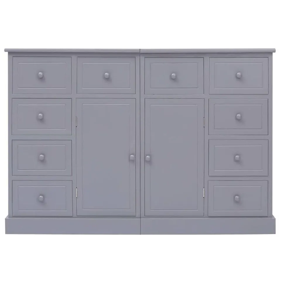 BOXED MCCLOUD GREY SIDEBOARD 
