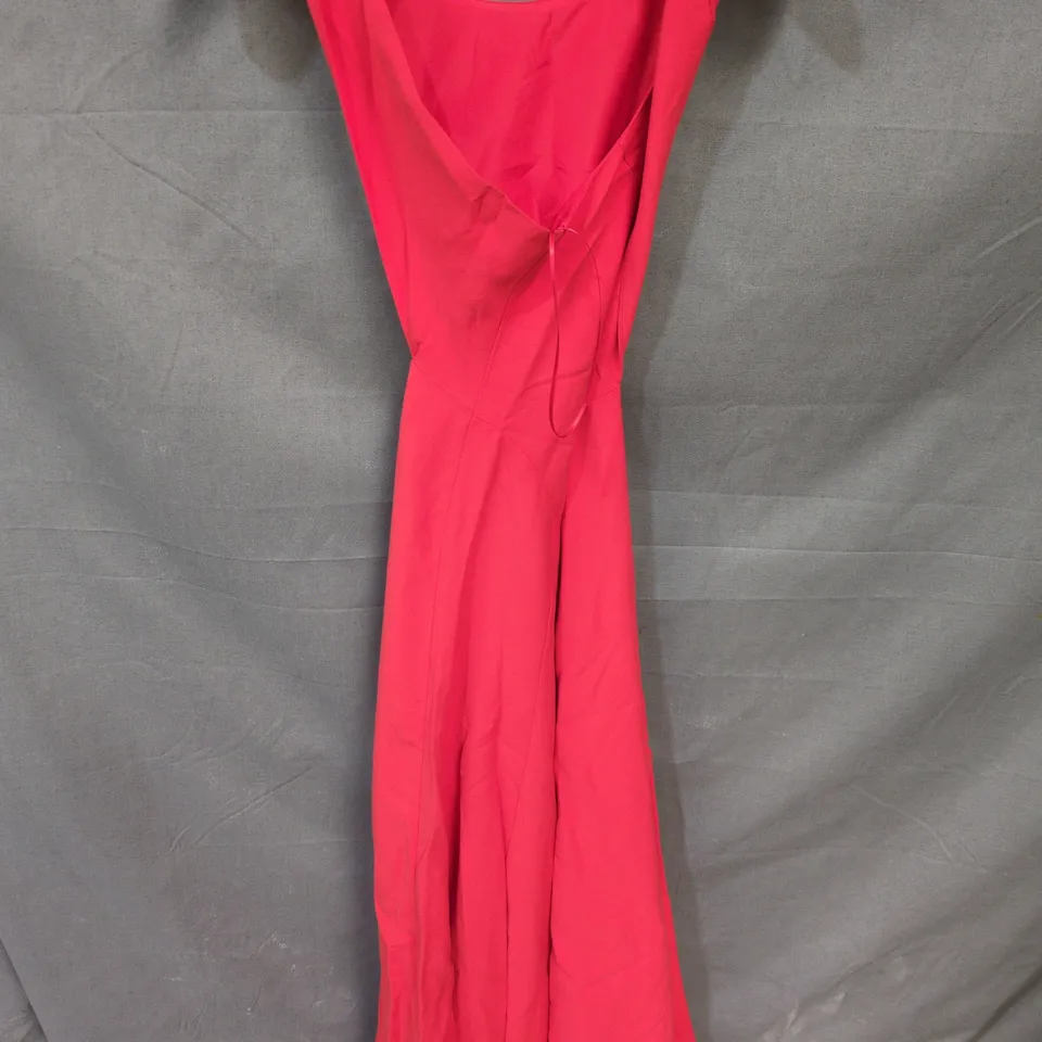 NOBODY'S CHILD REIGN MIDI DRESS RED SIZE 6