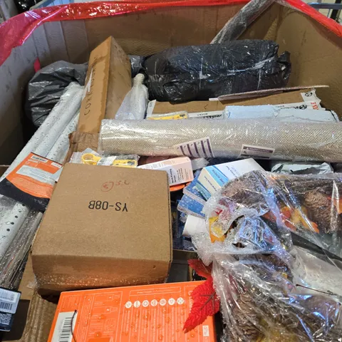 Pallet of ASSORTED ITEMS TO INCLUDE YOGA MAT, BIRTHDAY BANNERS AND BEAUTY PRODUCTS