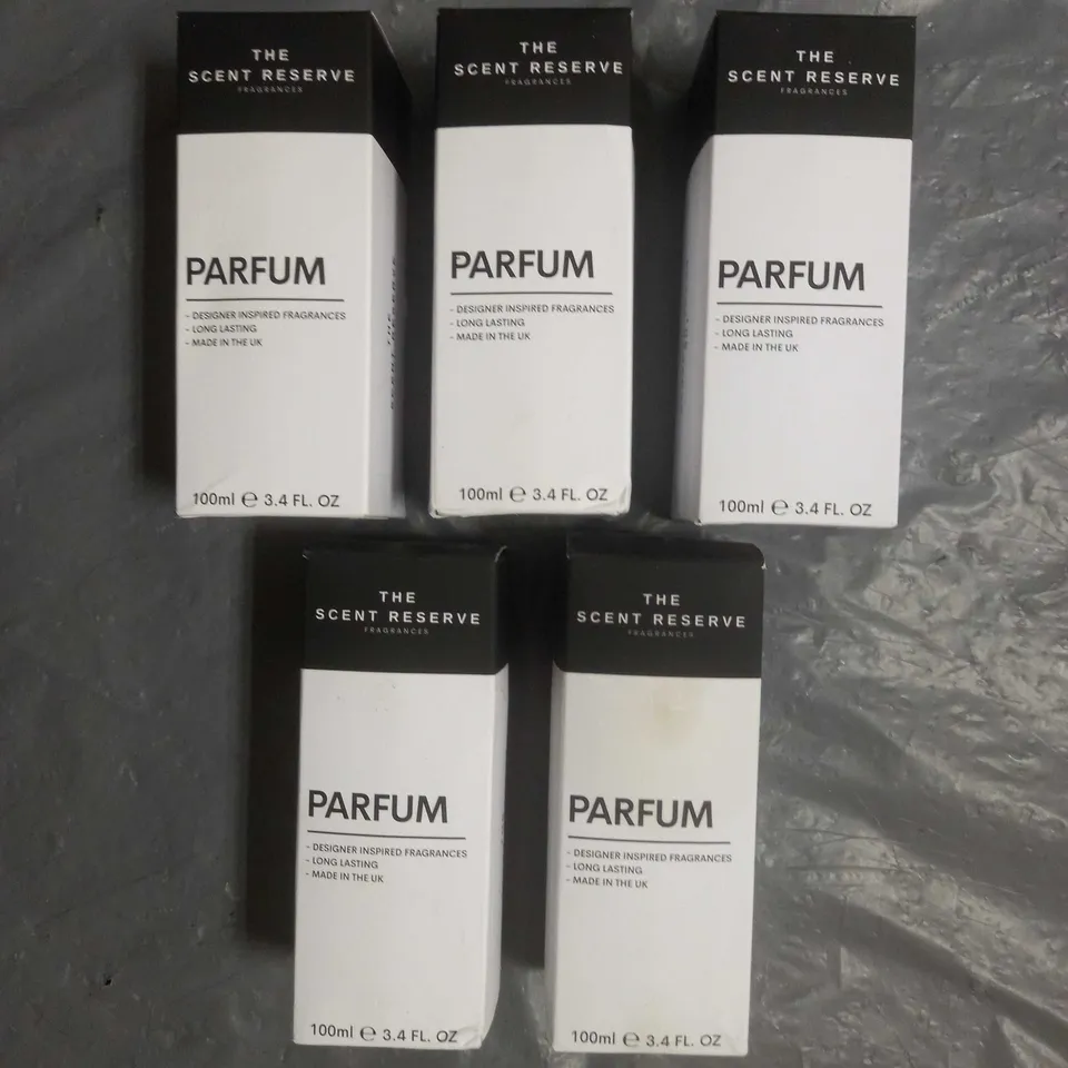 BOX OF APPROX 5 ASSORTED BOXED THE SCENT RESERVE FRAGRANCES