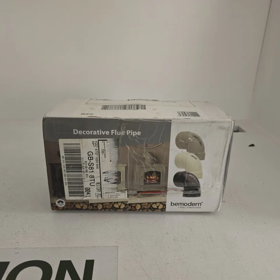BEMODERN DECORATIVE FLUE PIPE BOXED