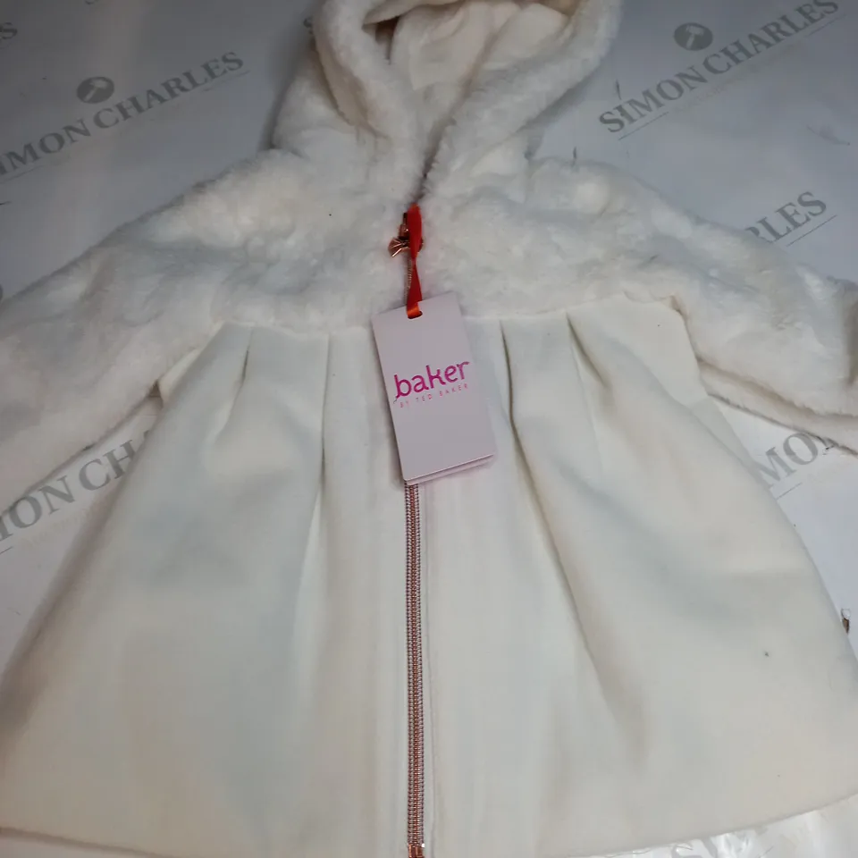 TED BAAKER GIRLS WOOL COAT SIZE 6-9 MONTHS