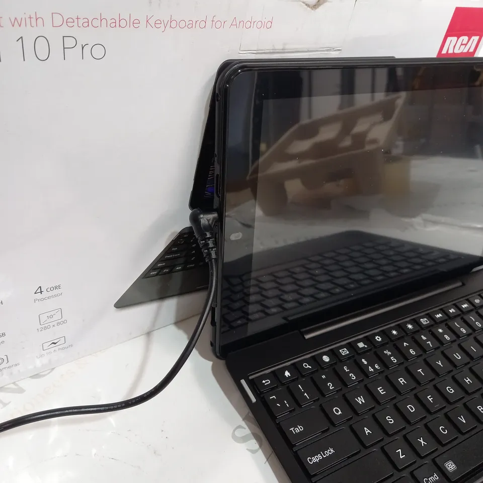 BOXED VENTURER APOLLO 11 PRO 11.6” TABLET WITH DETACHABLE KEYBOARD- 32 GB