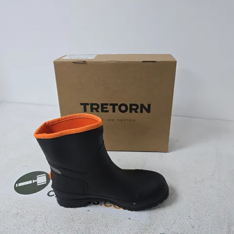 BOXED TRETORN NIMIS BLACK RUBBER BOOT – UK 6.5 (EU 40)