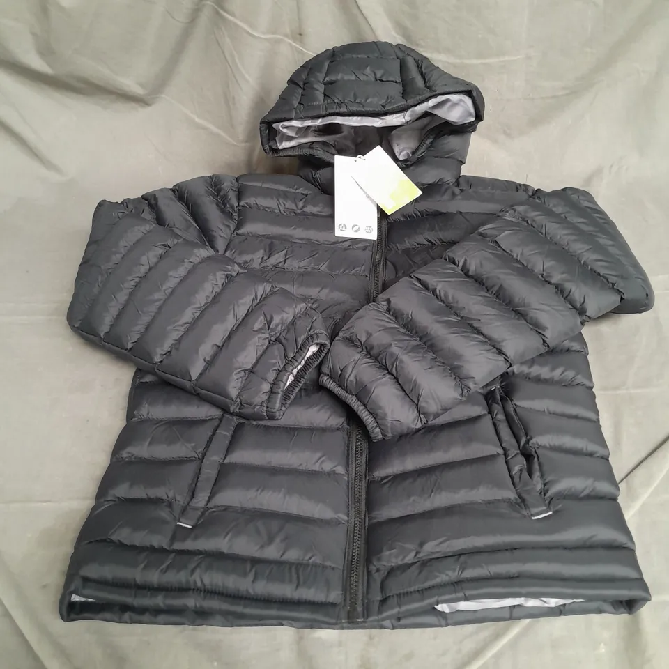 MOUNTAIN WAREHOUSE SEASONS 2 KIDS PADDED JACKET IN BLACK SIZE 13YRS