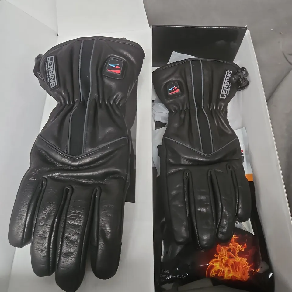 GERBING HEATED GLOVES – LEATHER, SIZE L