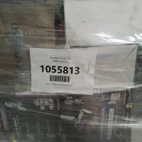 PALLET OF APPROXIMATELY 37 UNPROCESSED RAW RETURN HOUSEHOLD AND ELECTRICAL GOODS TO INCLUDE;