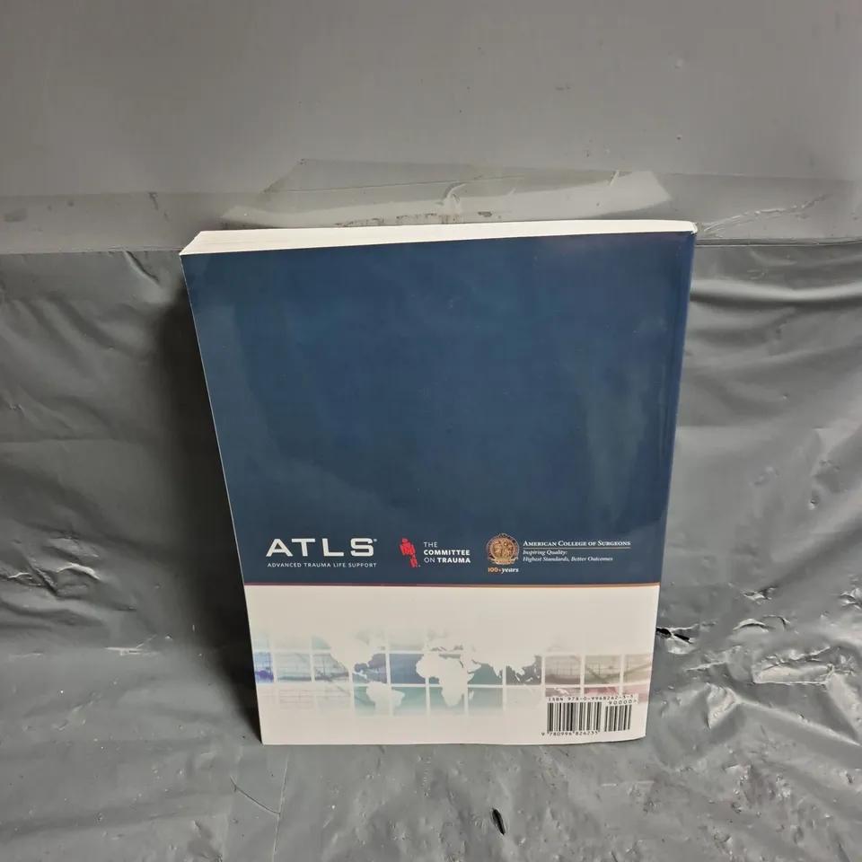 ATLS ADVANCED TRAUMA LIFE SUPPORT STUDENT COURSE MANUAL 10TH ED PAPERBACK -  COMMITTEE ON TRAUMA 