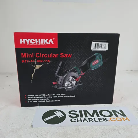 HYCHIKA MINI CIRCULAR SAW 750W MOTOR BOXED