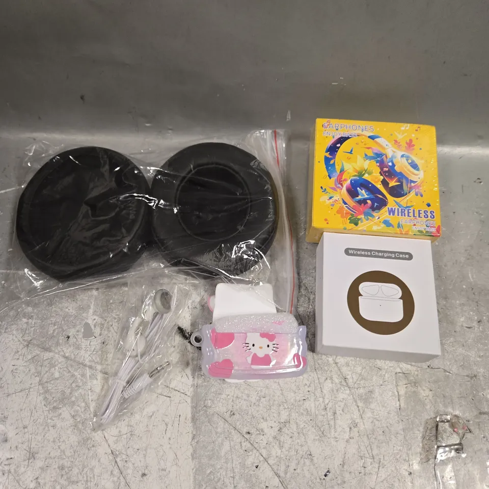 APPROXIMATELY 15 ASSORTED HEADPHONE PRODUCTS & ACCESSORIES 