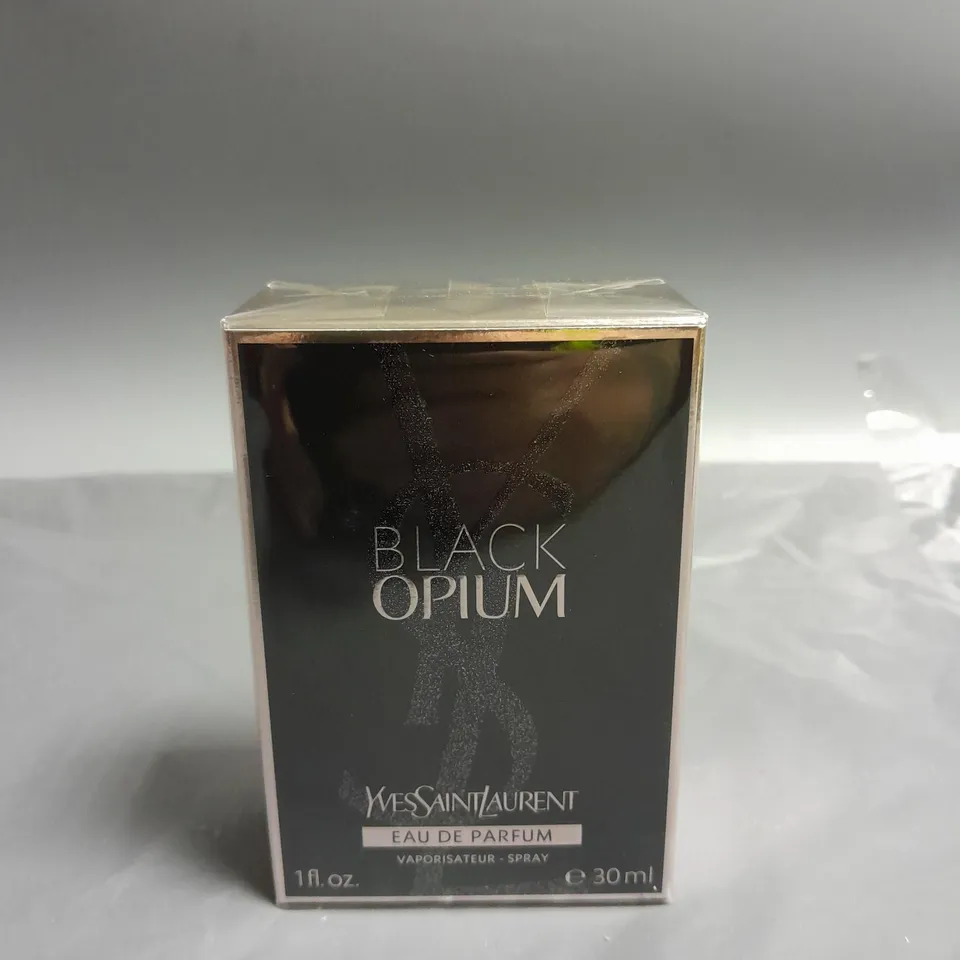BOXED AND SEALED YVES SAINT LAURENT BLACK OPIUM EAU DE PARFUM 30ML