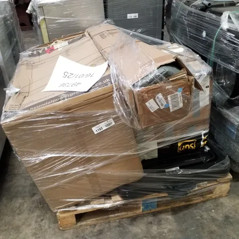 PALLET CONTAINING APPROXIMATELY 4 RAW ELECTRICAL ITEMS TO INCLUDE: