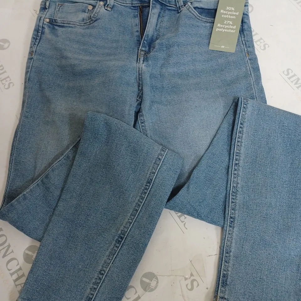 H&M SKINNY REGULAR WAIST JEANS - UK 10