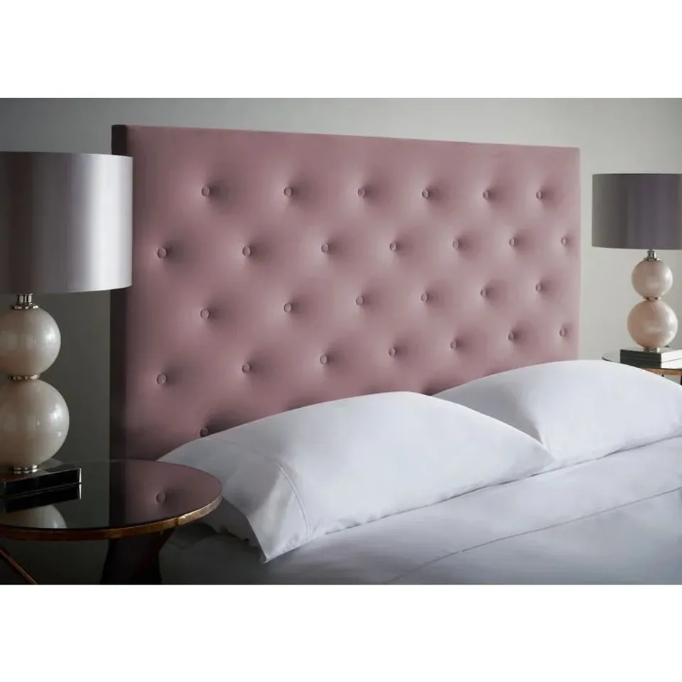 BOXED ZEPHYRINE UPHOLSTERED HEADBOARD// SIZE: SUPERKING (1 BOX)