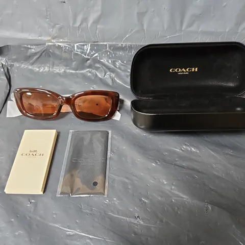 CASED COACH RECTANGLE GLASSES 