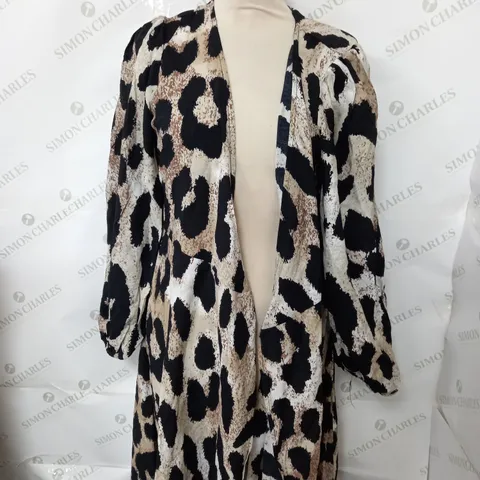 OBJECT OBJLEONORA L/S WRAP MIDI DRESS NOOS - SIZE 40