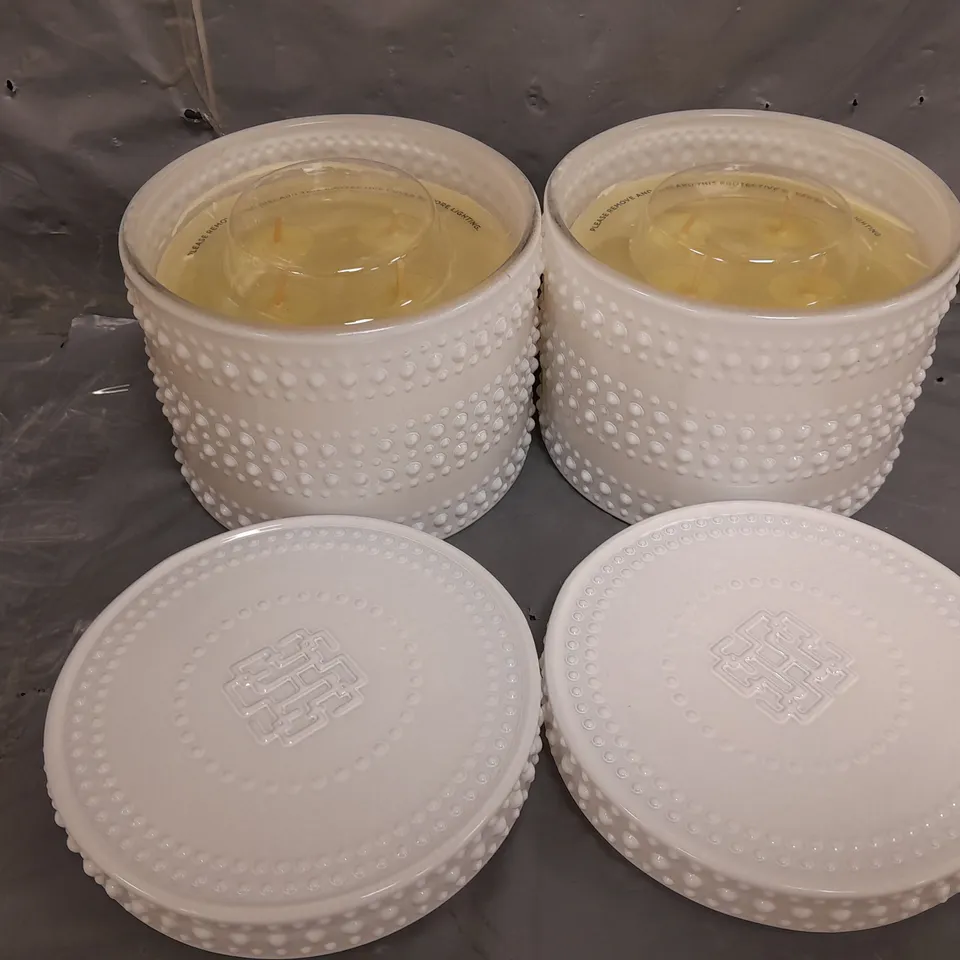 HOMEWORX WOODLAND CABIN SCENTED CANDLE DUO