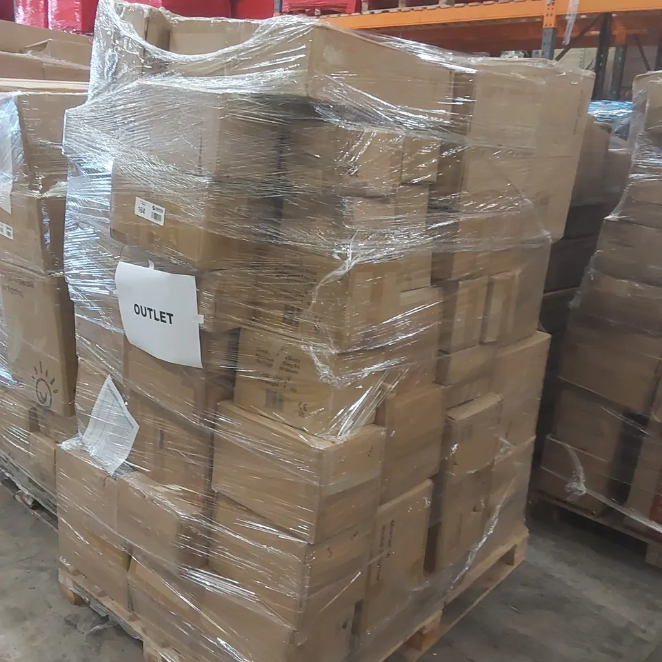 PALLET CONTAINING A VERY LARGE QUANTITY OF HOME LIGHTING PRODUCTS